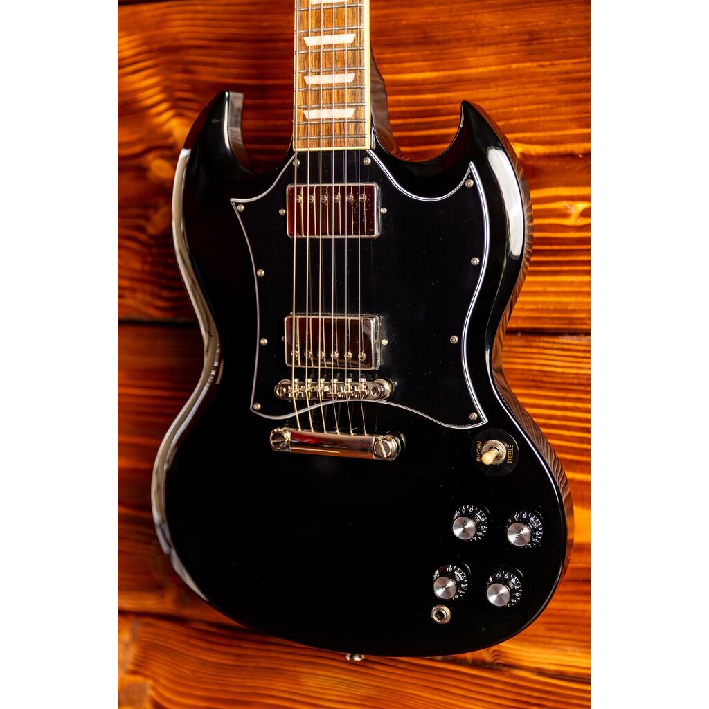 Epiphone Epiphone SG Standard Electric Guitar, Ebony (In-Store Pickup Only)