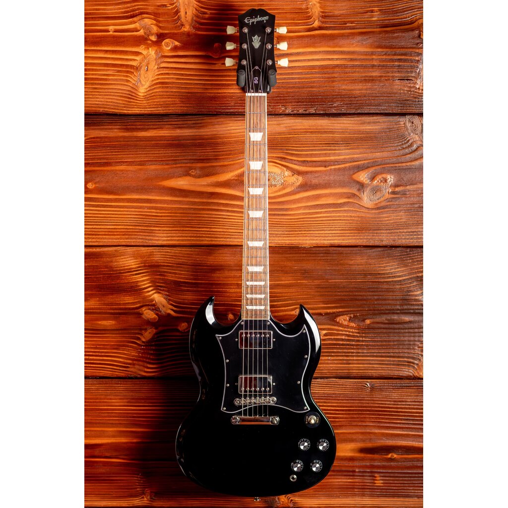 Epiphone Epiphone SG Standard Electric Guitar, Ebony (In-Store Pickup Only)