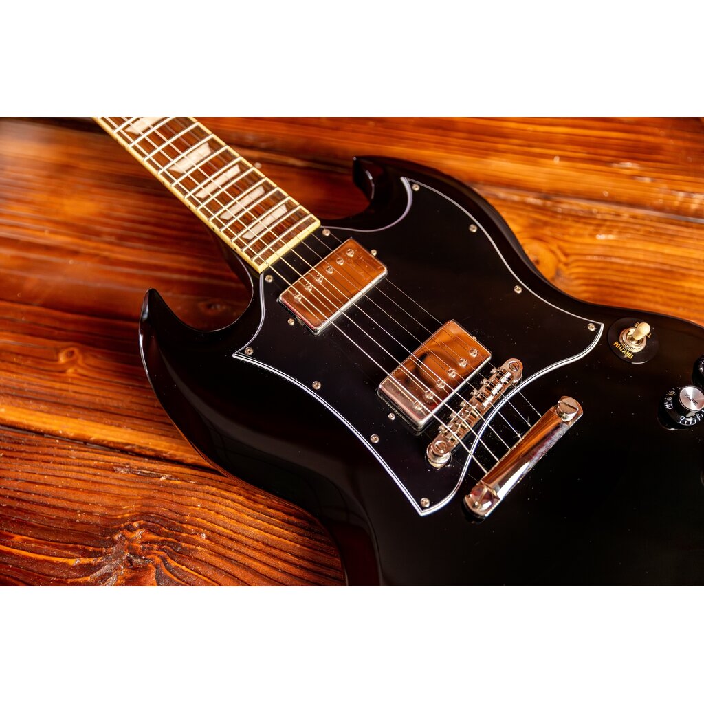 Epiphone Epiphone SG Standard Electric Guitar, Ebony (In-Store Pickup Only)