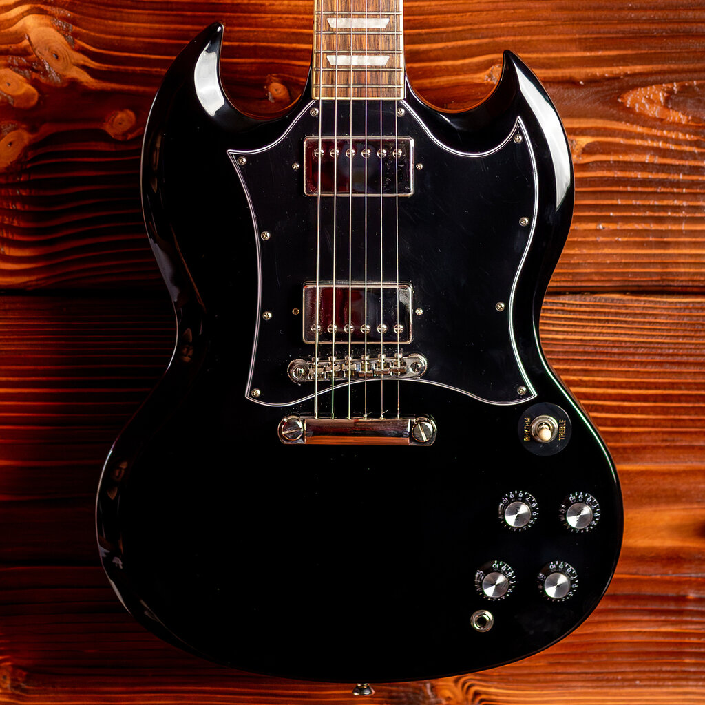 Epiphone Epiphone SG Standard Electric Guitar, Ebony (In-Store Pickup Only)