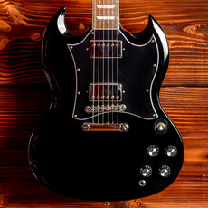 Epiphone Epiphone SG Standard Electric Guitar, Ebony (In-Store Pickup Only)