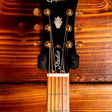 Epiphone Epiphone J-200 EC Studio Parlor Acoustic-Electric Guitar, Vintage Natural (In-Store Pickup Only)