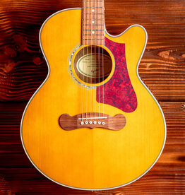Epiphone Epiphone J-200 EC Studio Parlor Acoustic-Electric Guitar, Vintage Natural (In-Store Pickup Only)