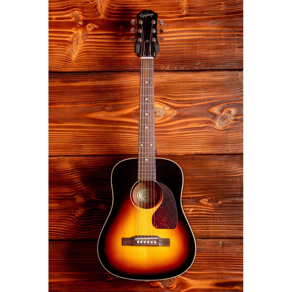 Epiphone Epiphone J-45 Express Short-Scale Acoustic Guitar, Vintage Sunburst (Incl. Gig Bag) (In-Store Pickup Only)