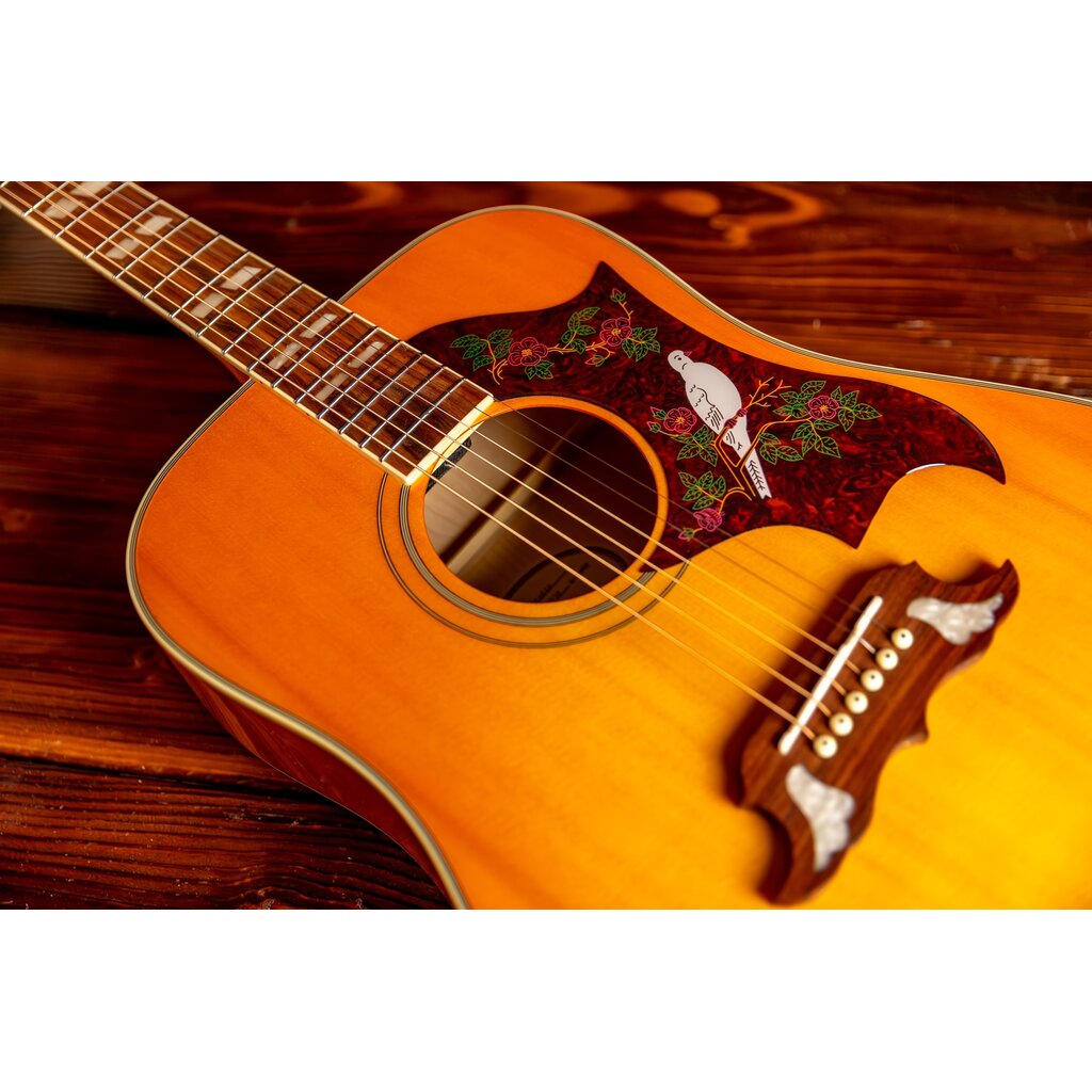Epiphone Epiphone Dove Studio Acoustic-Electric Guitar, Violinburst (In-Store Pickup Only)