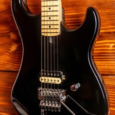 Kramer Kramer "The 84" Electric Guitar, Ebony (w/ EVH® D-Tuna)