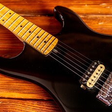 Kramer Kramer "The 84" Electric Guitar, Ebony (w/ EVH® D-Tuna)