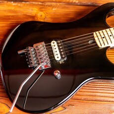 Kramer Kramer "The 84" Electric Guitar, Ebony (w/ EVH® D-Tuna)