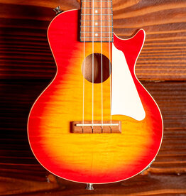 Epiphone Epiphone Les Paul Acoustic-Electric Concert Ukulele, Heritage Cherry Sunburst (Included Gig Bag) (In-Store Pickup Only)