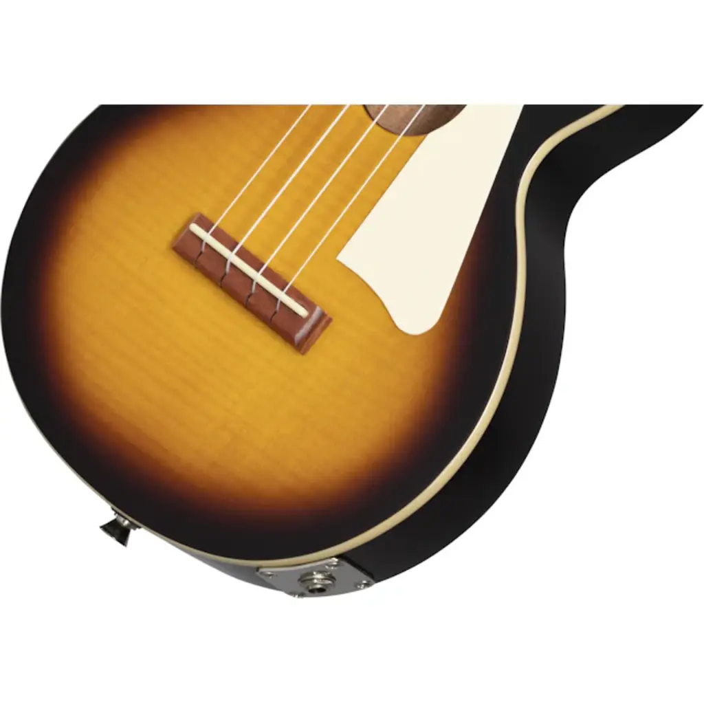Epiphone Epiphone Les Paul Acoustic-Electric Tenor Ukulele, Vintage Sunburst (Included Gig Bag) (In-Store Pickup Only)