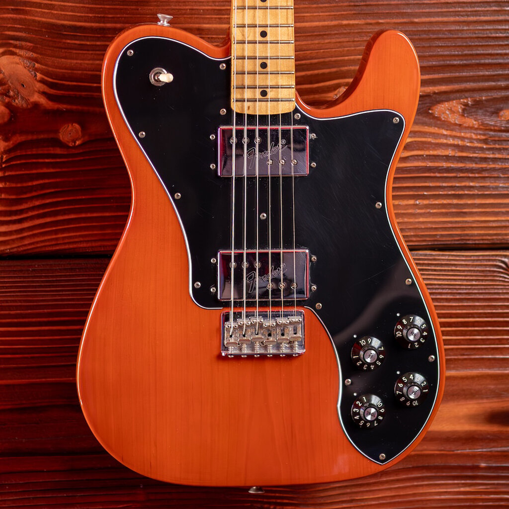 Fender Used Fender Telecaster Classic Series 72' Deluxe, Mocha Brown (2012, with Fender Gig Bag)