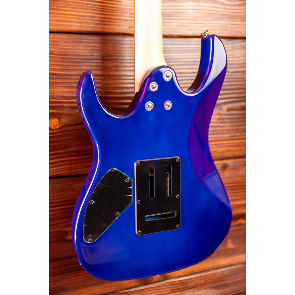 Ibanez Ibanez Gio GRX70QA Electric Guitar, Transparent Blue Burst
