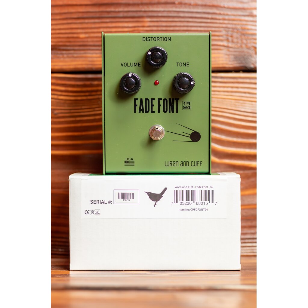 Wren and Cuff Wren and Cuff Fade Font '94 Pedal