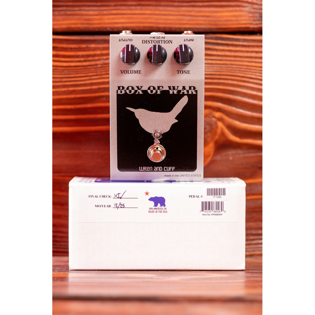 Wren and Cuff Wren and Cuff Box of War Big Box Original Pedal