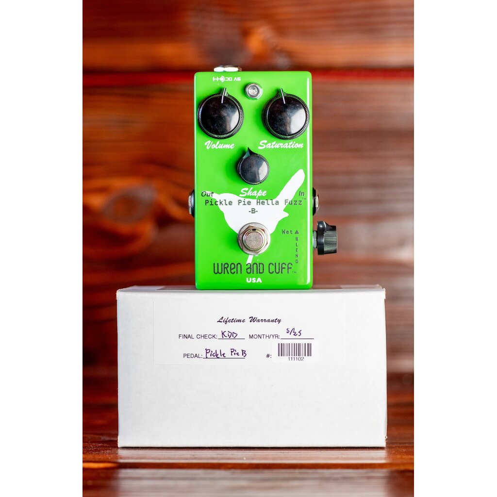 Wren and Cuff Wren and Cuff Pickle Pie B Pedal