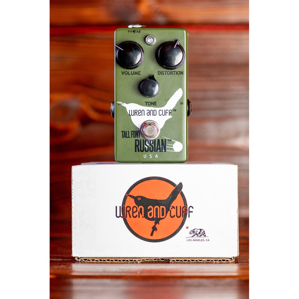 Wren and Cuff Wren and Cuff Tall Font Russian Pedal