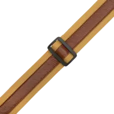 Levy's Levy's Cotton Combo Series Guitar Strap, Tan & Tan