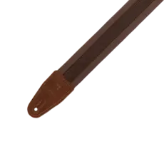 Levy's Levy's Cotton Combo Series Guitar Strap, Brown & Dark Brown