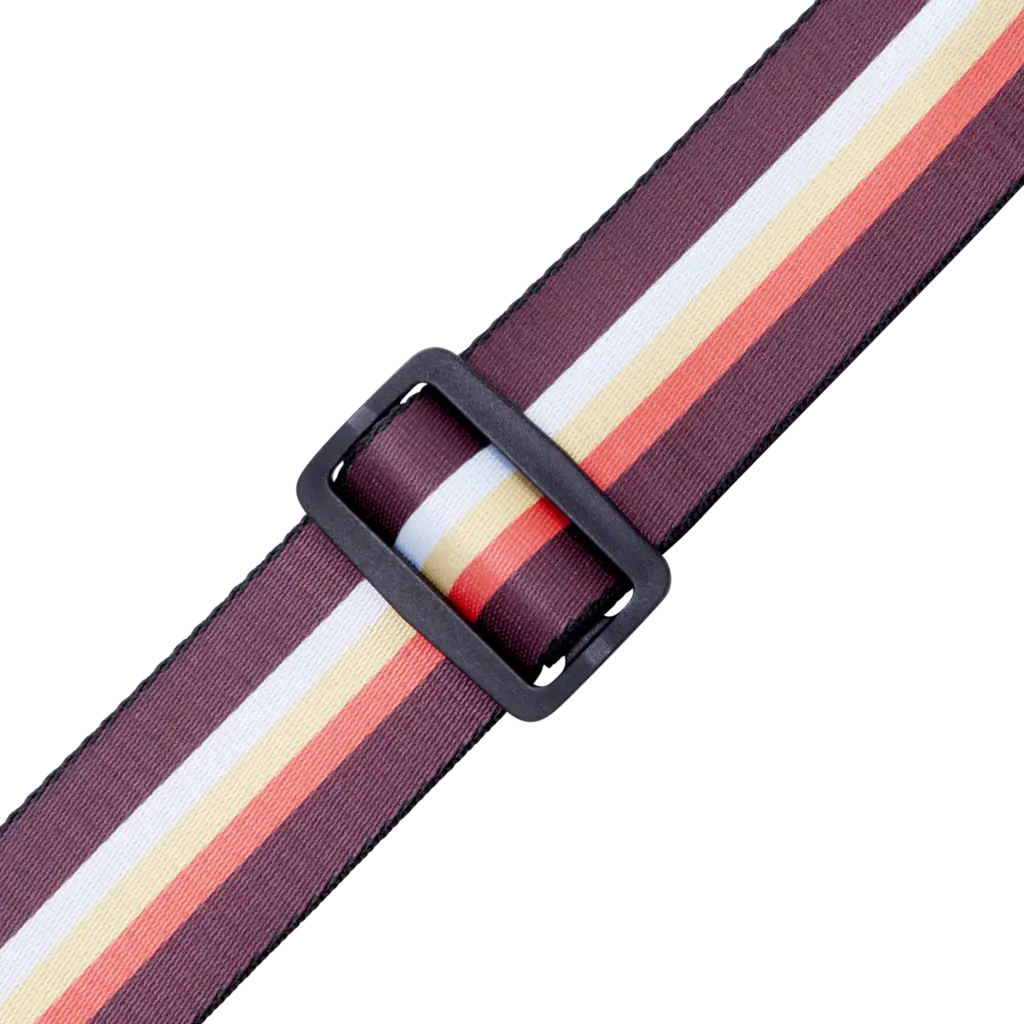 Levy's Levy's Suede Harmony Series Guitar Strap, 3 Bar Pattern