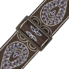 Levy's Levy's Vintage Hootenanny Series Guitar Strap, Rainbow