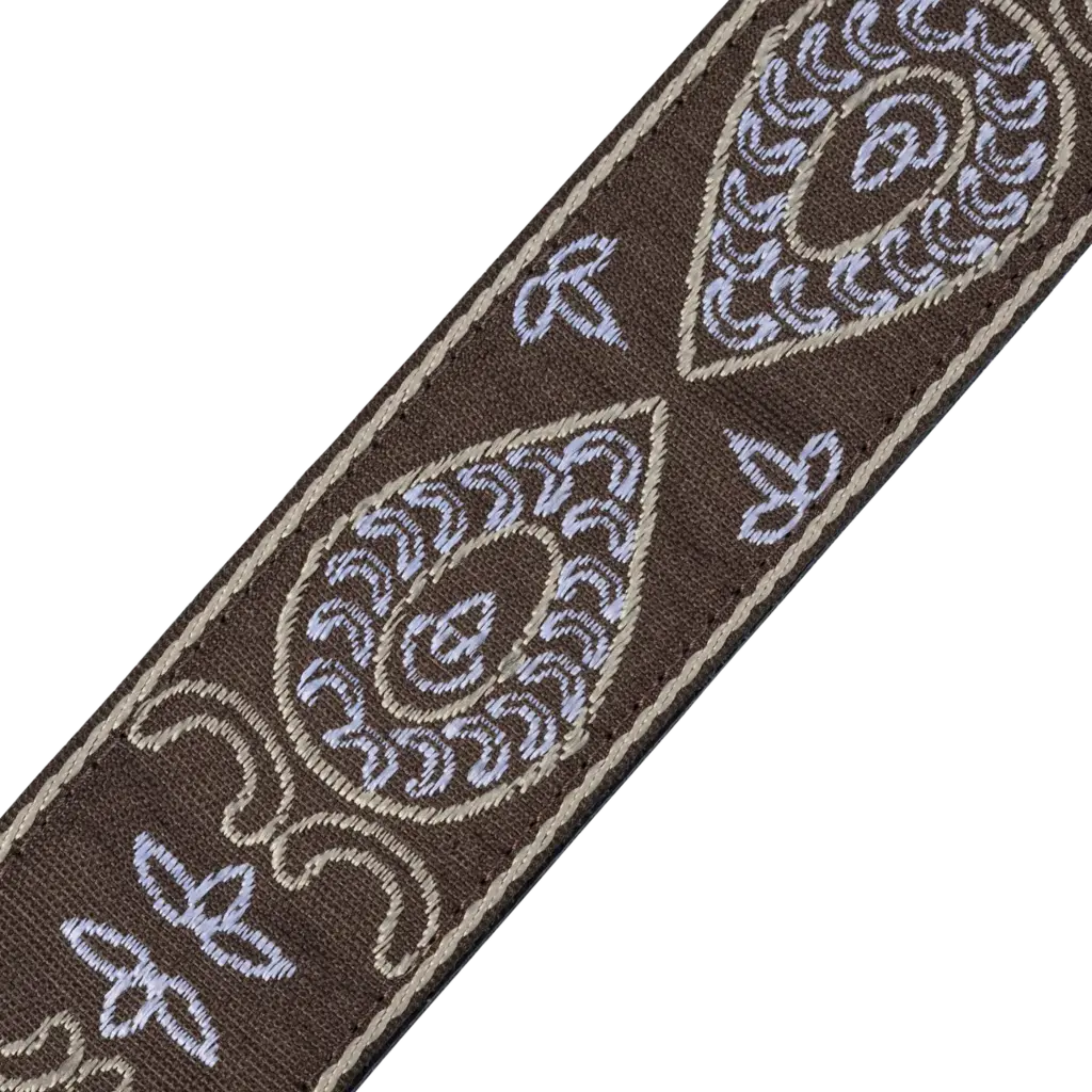 Levy's Levy's Vintage Hootenanny Series Guitar Strap, Rainbow