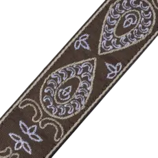 Levy's Levy's Vintage Hootenanny Series Guitar Strap, Rainbow