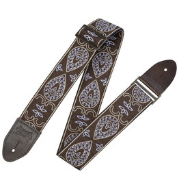 Levy's Levy's Vintage Hootenanny Series Guitar Strap, Rainbow