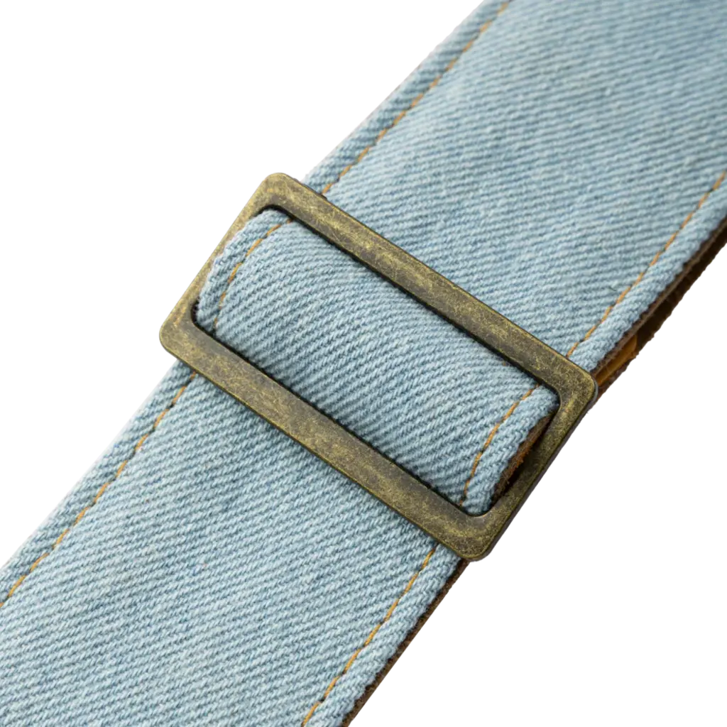Levy's Levy's Denim Series Guitar Strap, Light Blue