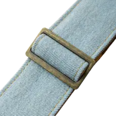 Levy's Levy's Denim Series Guitar Strap, Light Blue