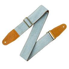 Levy's Levy's Denim Series Guitar Strap, Light Blue