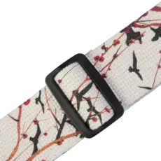 Levy's Levy's Nature Cotton Series Guitar Strap, Birds & Trees