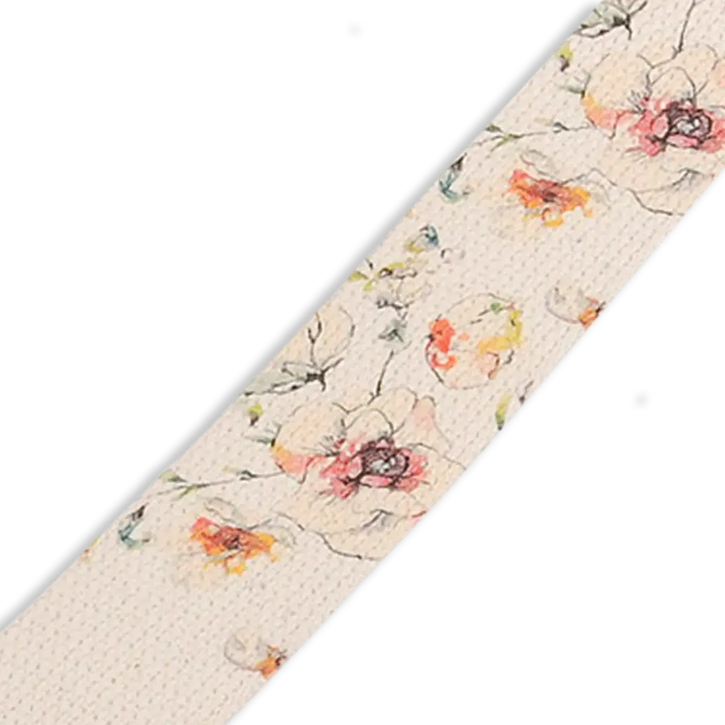 Levy's Levy's Nature Cotton Series Guitar Strap, Floral