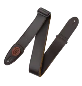 Levy's Levy's Signature Tri Glide Series Guitar Strap, Brown