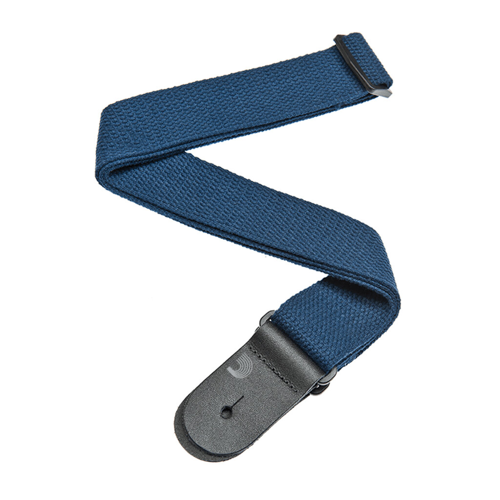 D'Addario D'Addario Cotton Guitar Strap, Navy Blue