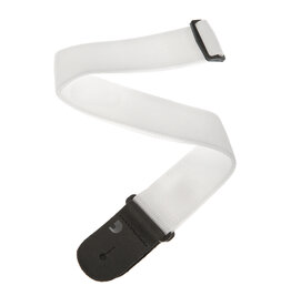 D'Addario D'Addario Polypropylene Guitar Strap, White