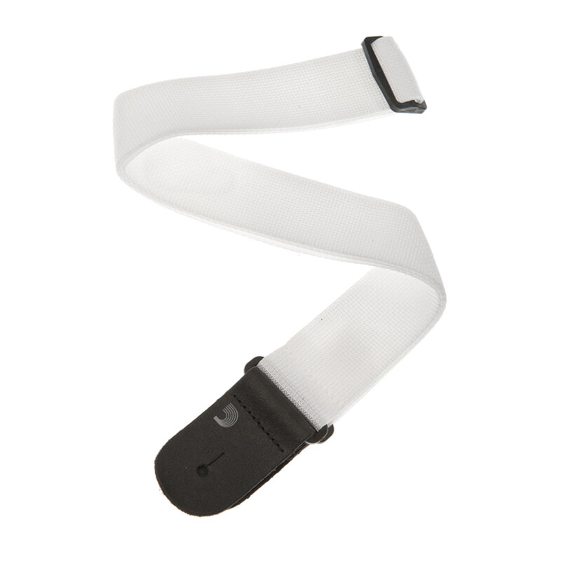 D'Addario D'Addario Polypropylene Guitar Strap, White