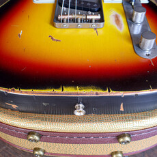 Nash Guitars Nash Guitars - T63 - 3 Tone Sunburst - Heavy Aging