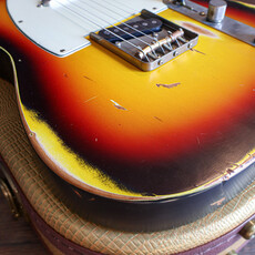 Nash Guitars Nash Guitars - T63 - 3 Tone Sunburst - Heavy Aging