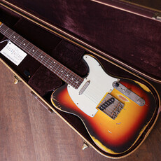 Nash Guitars Nash Guitars - T63 - 3 Tone Sunburst - Heavy Aging