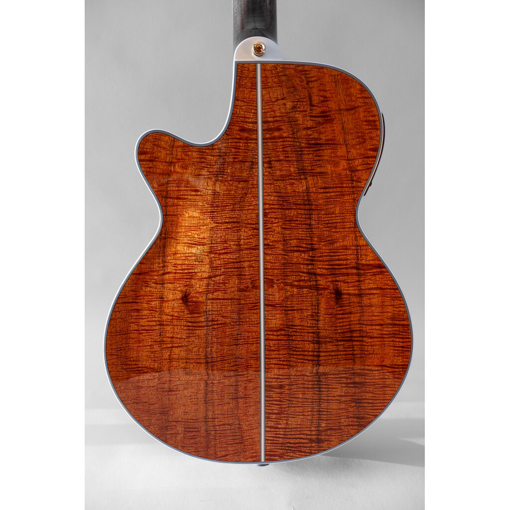 Takamine Takamine TSP178ACK N Thinline Acoustic/Electric Guitar [Semi-Hard Case Included] Koa Natural Gloss