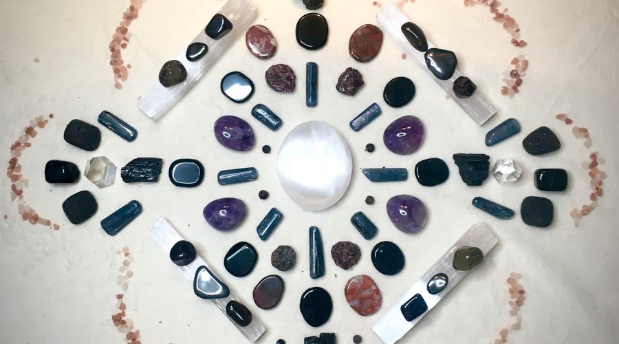 Bringing in Protection & Good Health With Crystals & Herbs