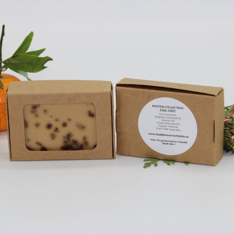 Humble Warrior Winter Collection Earl Grey Soap