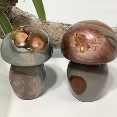 Polychrome Jasper Mushroom