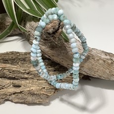 Faceted Larimar Bracelet