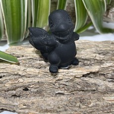 Matte Black Obsidian Charmander