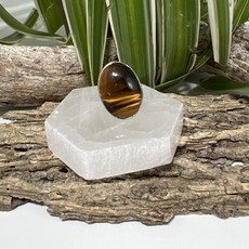 Tigers Eye Sterling Silver Ring Size 7