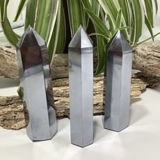 Hematite Tower 100 mm Height