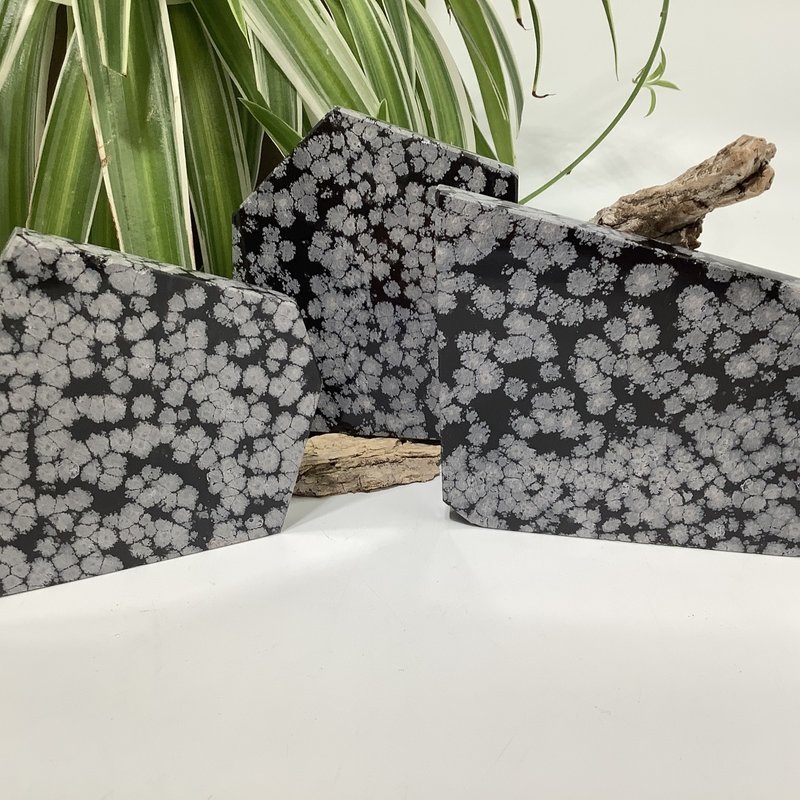 Snowflake Obsidian Slab