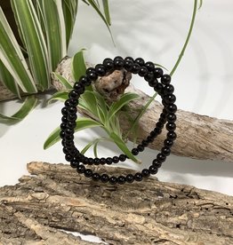 Black Obsidian Bracelet 3-4mm