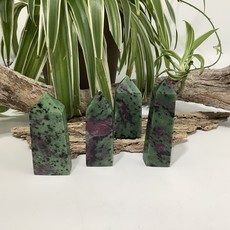 Ruby Zoisite Tower 69 mm Height
